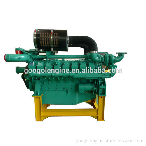 847kW Googol 128*142mm Cylinder Diesel V16 Engine